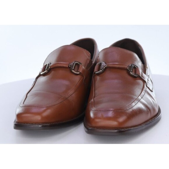 Johnston & Murphy Archer Bit Front $150 Men\'s Loafers Shoes Size 10 M 59-3202 main image 6